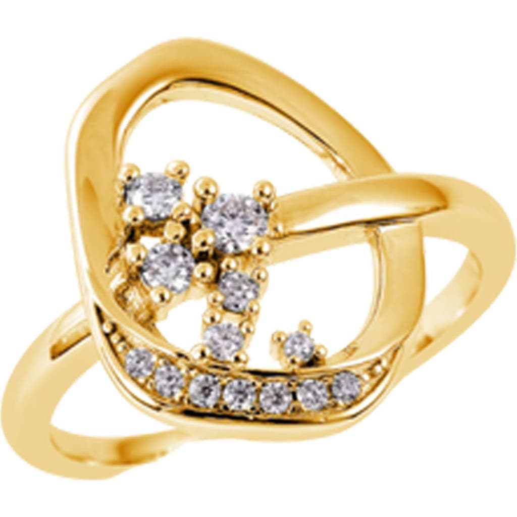 Lucy Quartermaine Volcan Ring In Gold