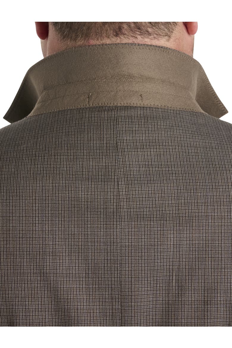 Big & Tall Micro Grid Suit Jacket, Alternate, color, TAN