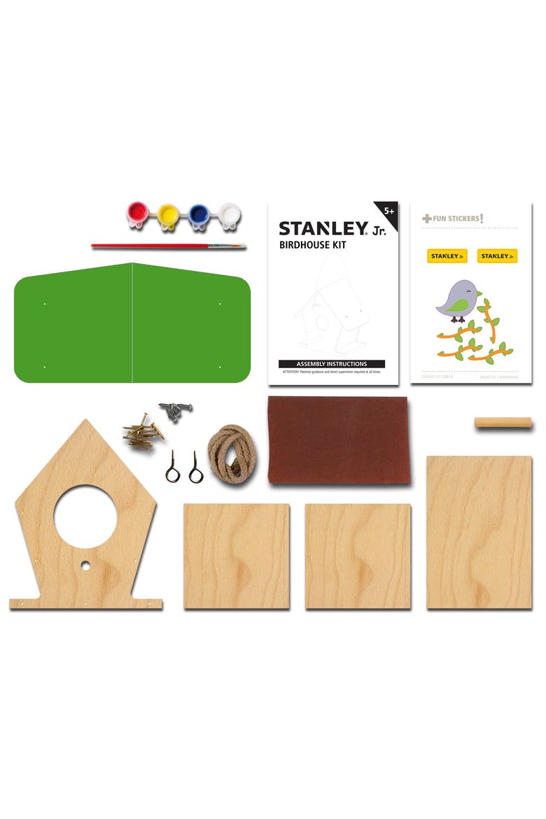 Junior Birdhouse Kit, Alternate, color, Multi color