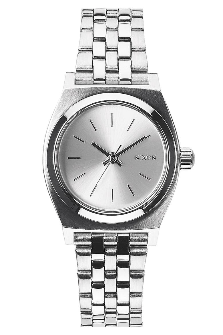'The Small Time Teller' Bracelet Watch, 26mm, Alternate, color, ALSV