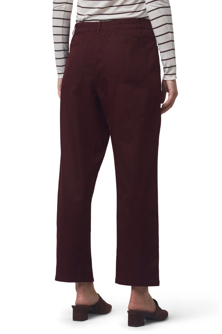 Carissa Twill Pants, Alternate, color, DARK PLUM PURPLE