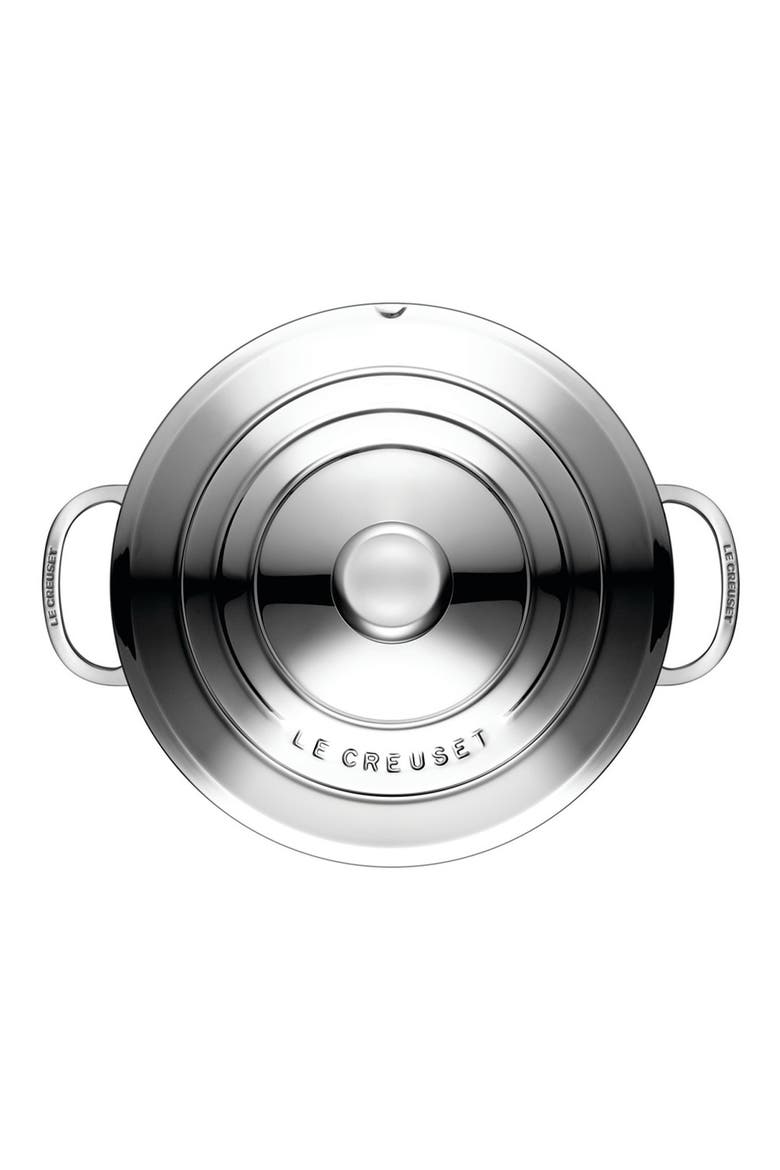 Signature 4.5-Quart Stainless Steel Rondeau, Alternate, color, SILVER