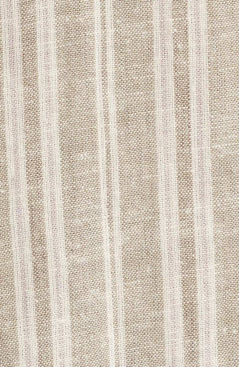 Rails Carson Short Sleeve Stretch Linen Blend Button-Up Shirt, Alternate, color, 