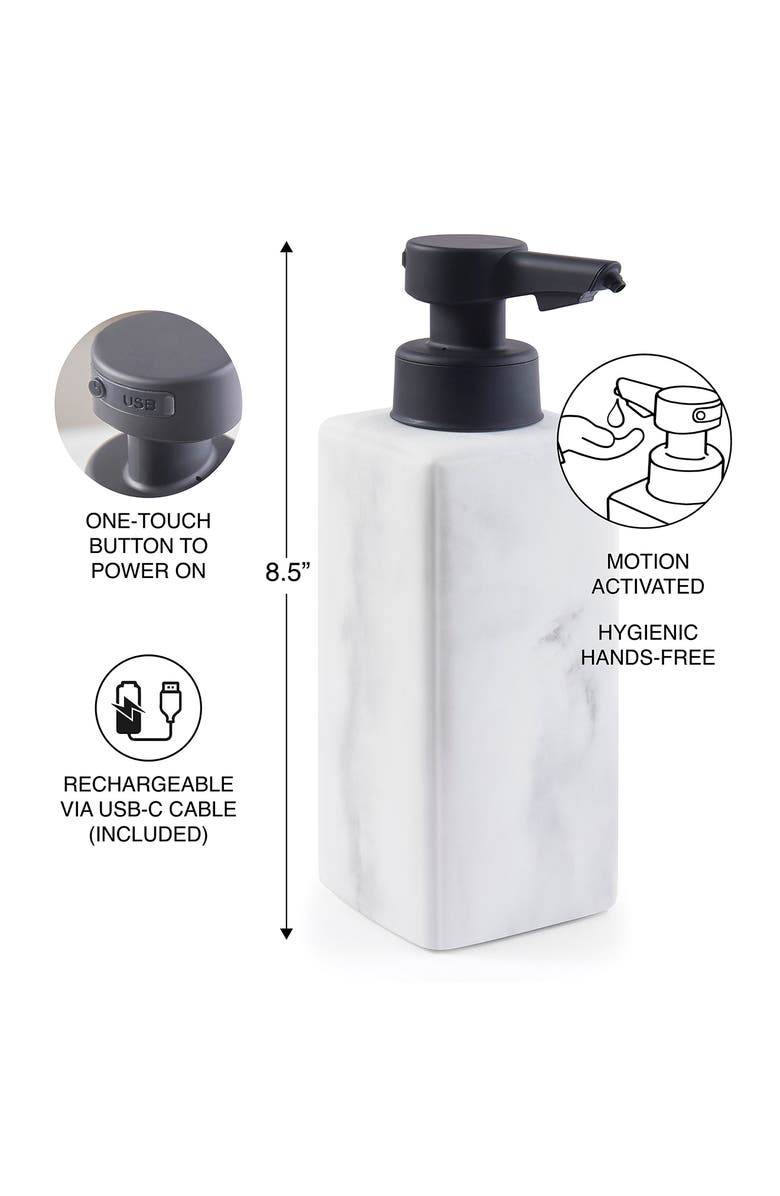 DKNY TOUCHLESS MARBLE SENSOR PUMP W, Alternate, color, White