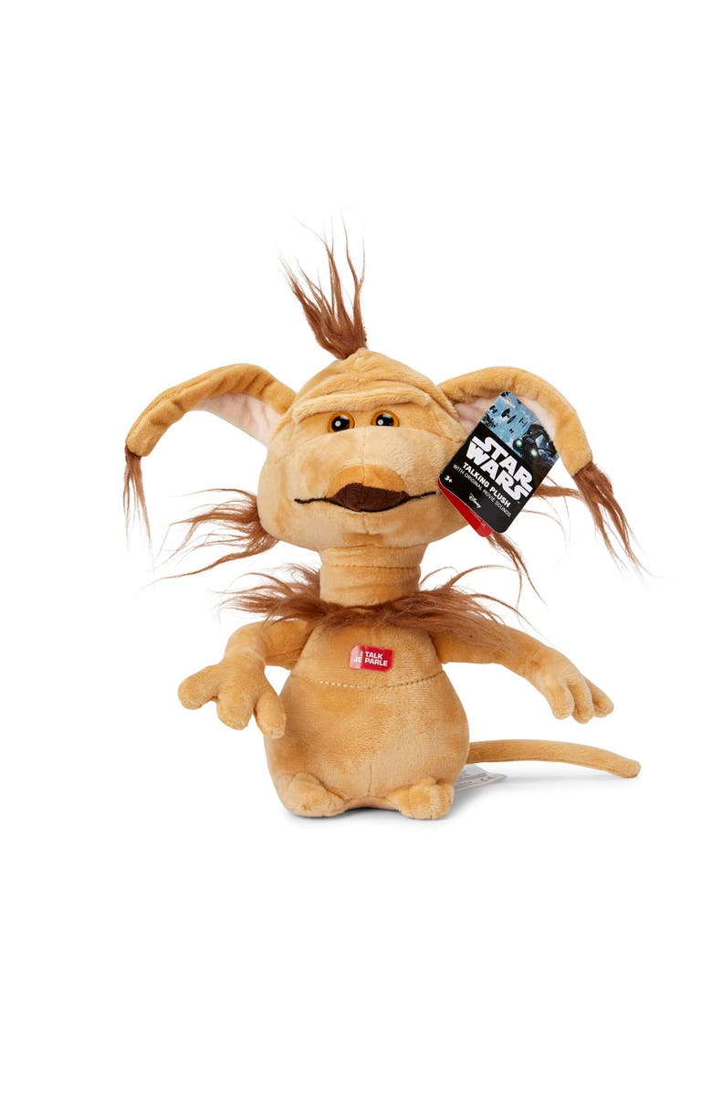 Toynk Stuffed Star Wars Plush Toy - 7" Talking Salacious Crumb Doll, Alternate, color, Brown
