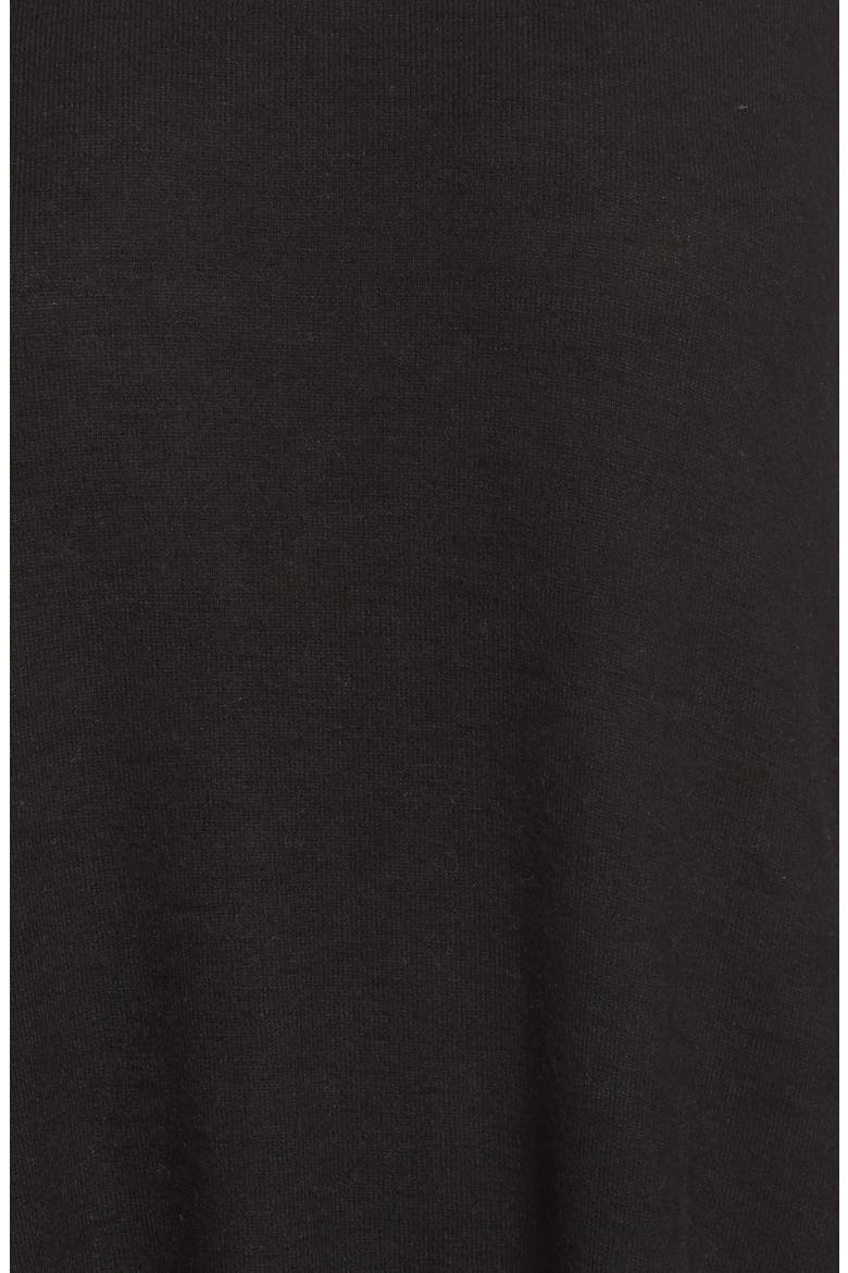Sleep Shirt & Eye Mask, Alternate, color, BLACK MARLED