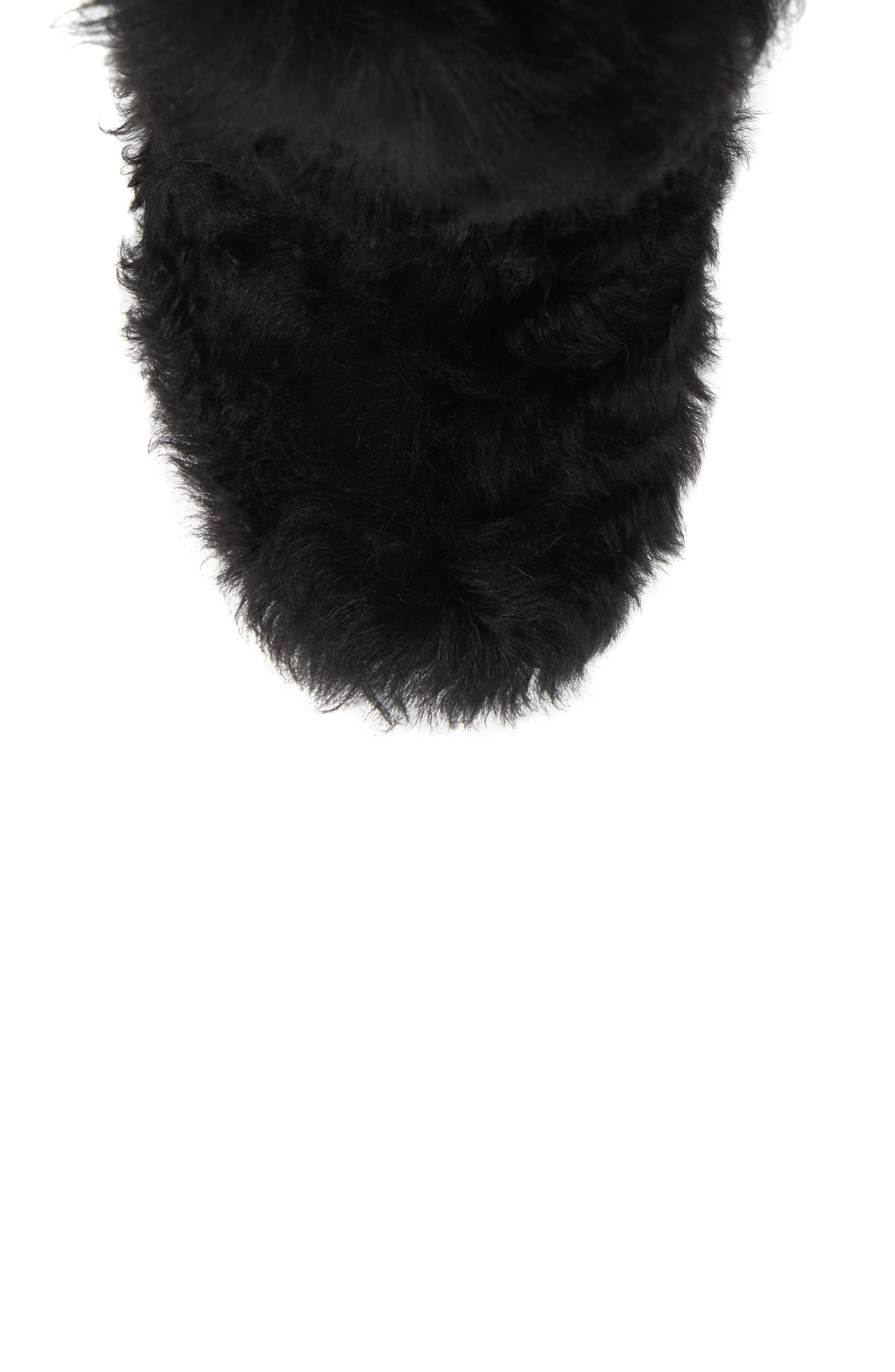 Saint Laurent Genuine Shearling Boot, Alternate, color, 