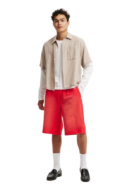 COTTON ON SUPER BAGGY FLEECE SHORT