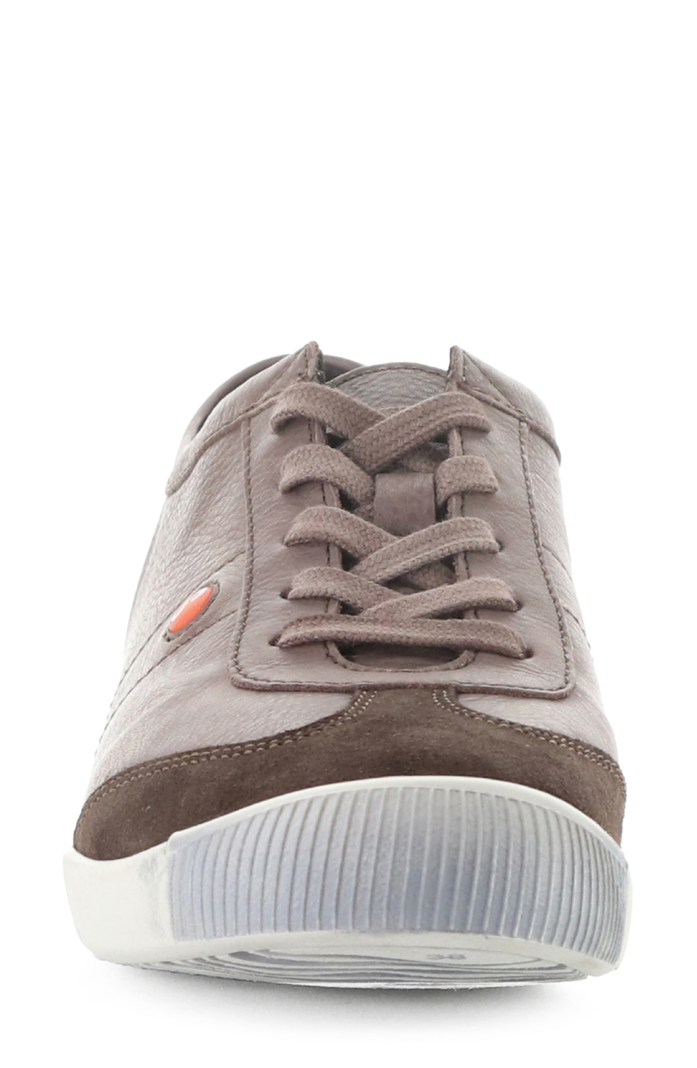 Iglu Leather Sneaker, Alternate, color, 002 BROWN/ MOCCA