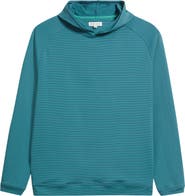 Peter Millar Pine Sugar Stripe Performance Hoodie