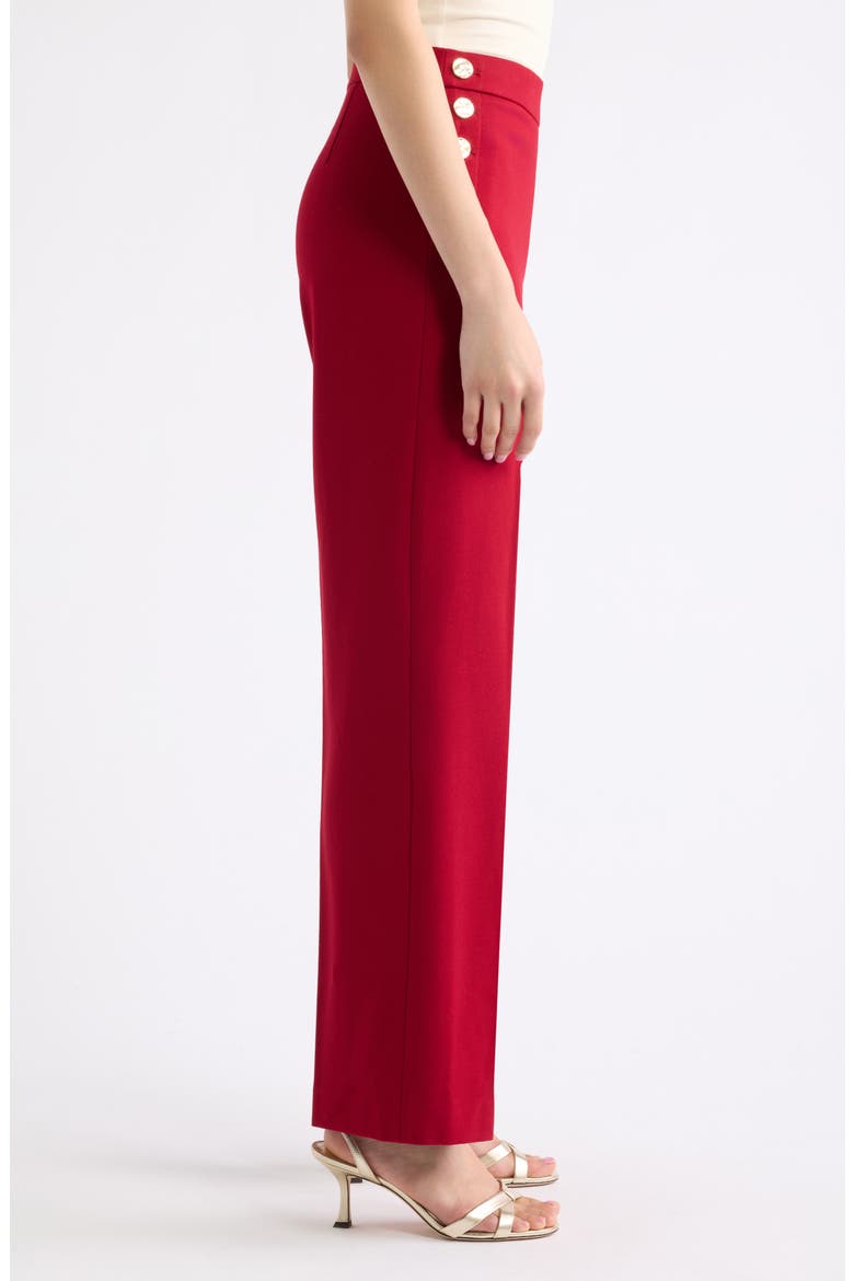 Sailor Wide Leg Pants, Alternate, color, TITIAN RED