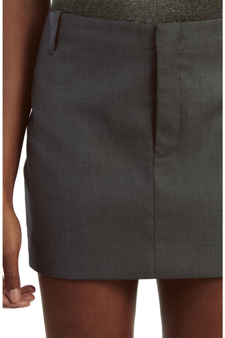 Maika Miniskirt, Alternate, color, DARK GREY