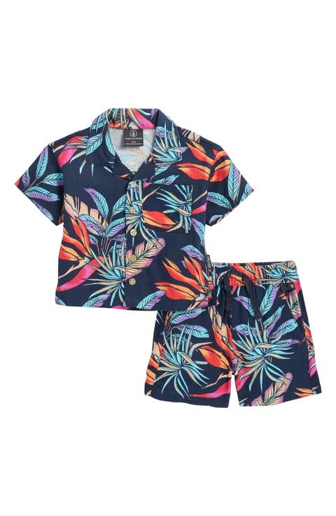 Cabana Woven Shirt & Shorts Set (Baby)
