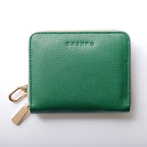 Small Zipper Wallet with Detachable Key Ring