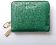 Casupo Small Zipper Wallet with Detachable Key Ring