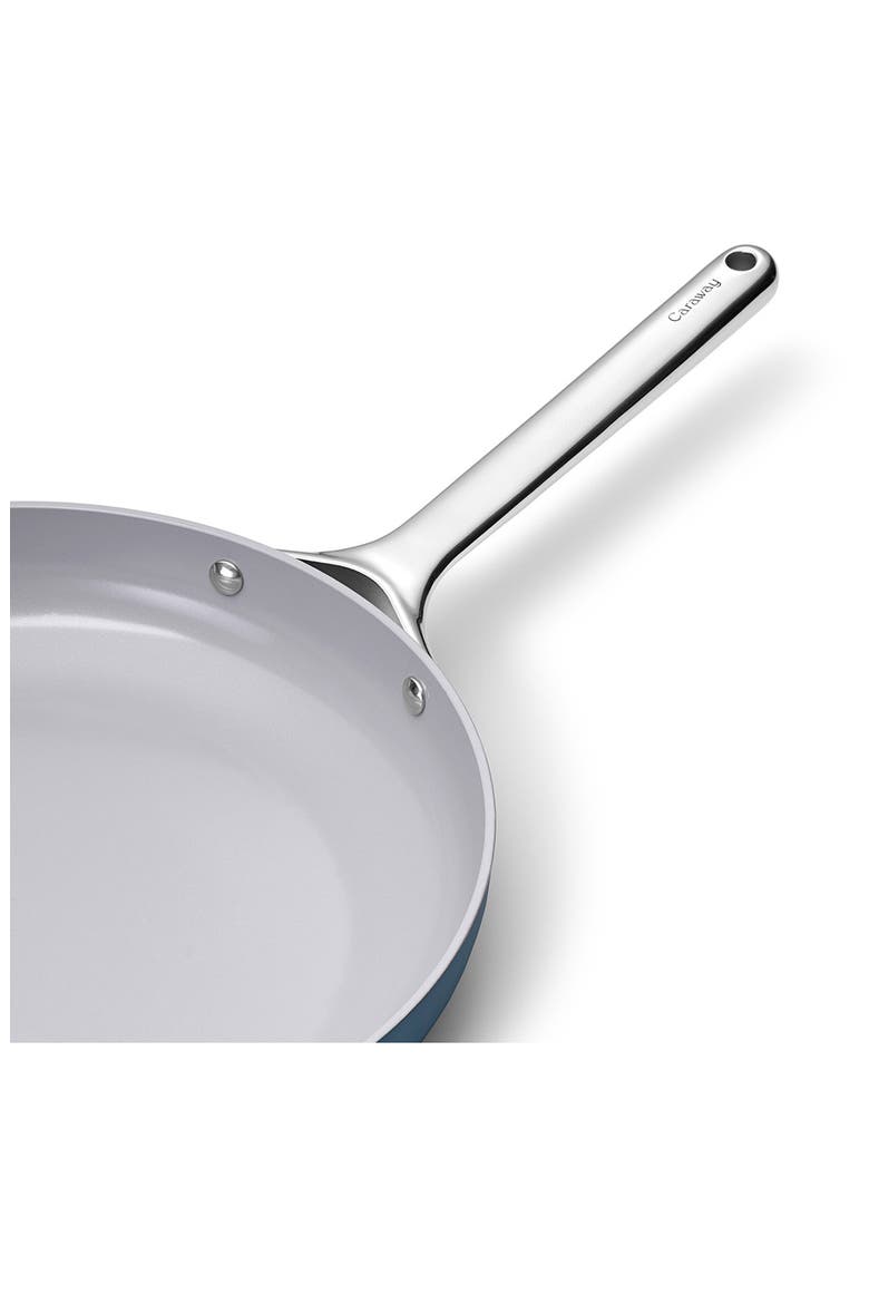 12-Inch Ceramic Nonstick Fry Pan, Alternate, color, NAVY
