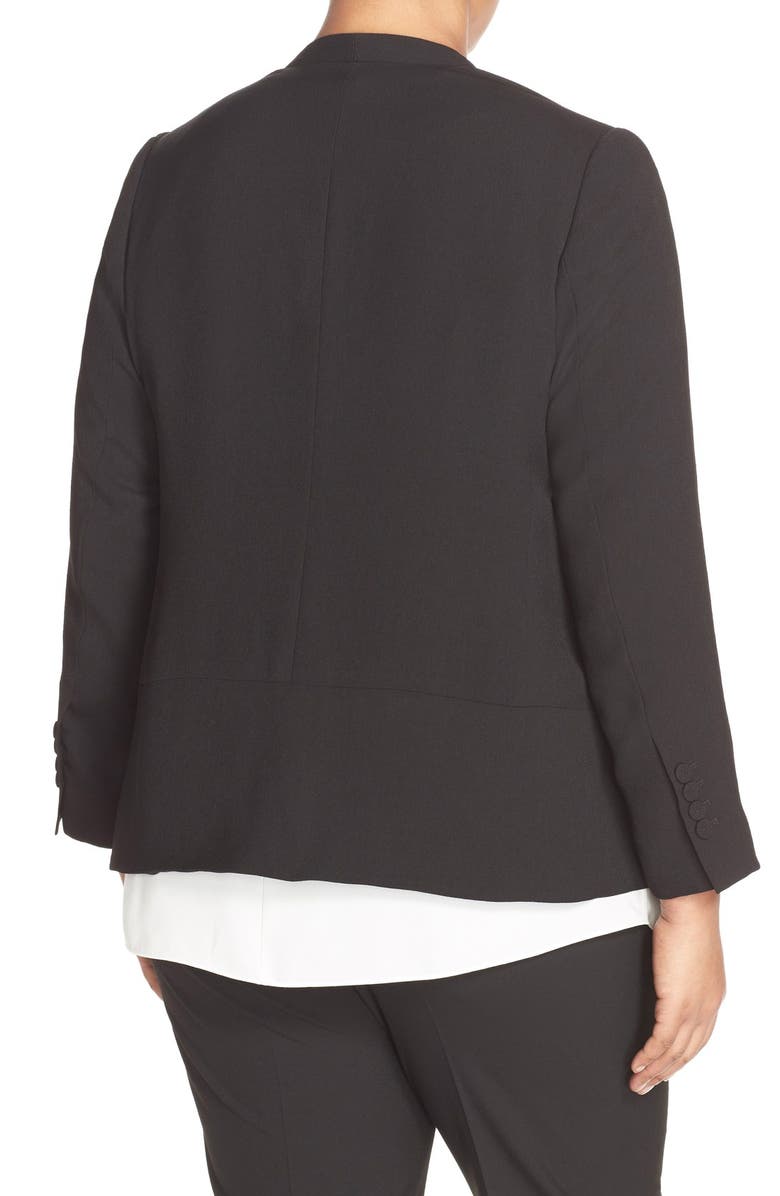 Vince Camuto Drape Front Blazer, Alternate, color, 