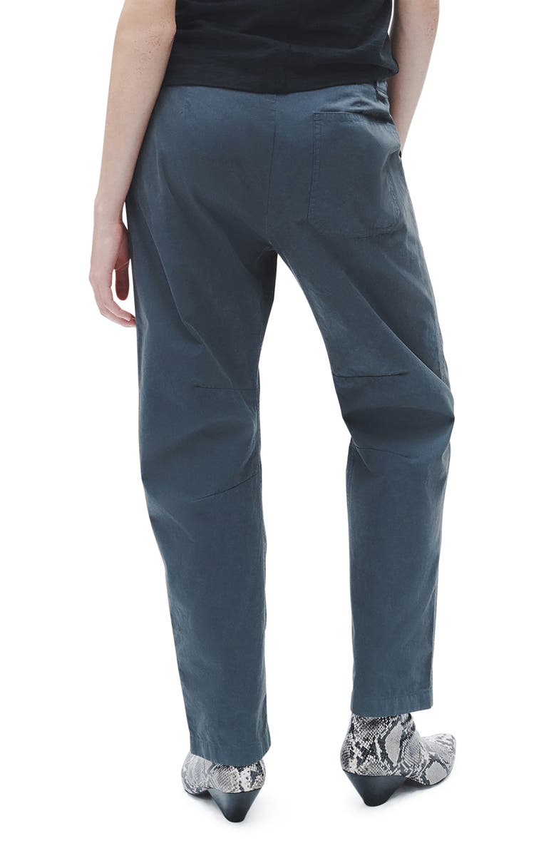 rag & bone Leyton Cotton Workwear Pants, Alternate, color, Dark Grey