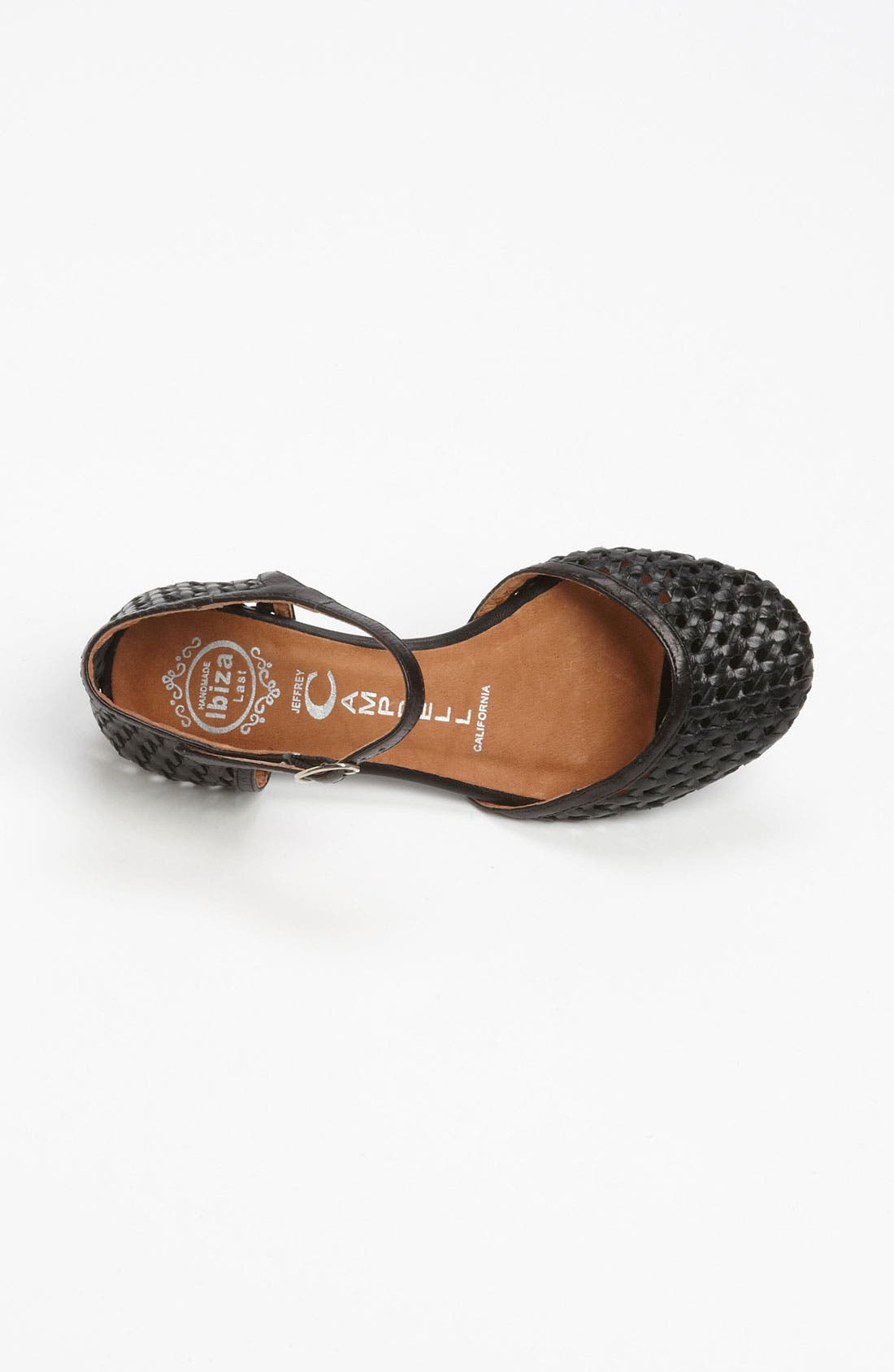 'Marcy' Sandal, Alternate, color, BLACK
