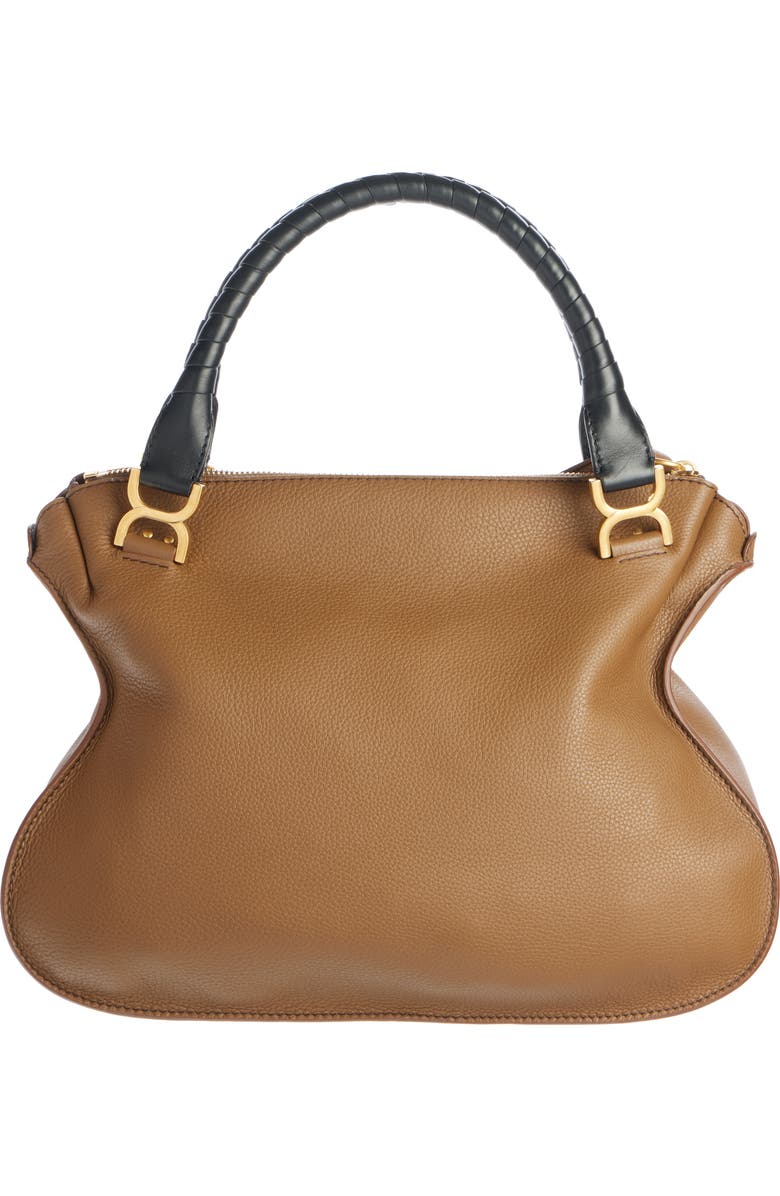 Chloé Large Marcie Leather Satchel, Alternate, color,