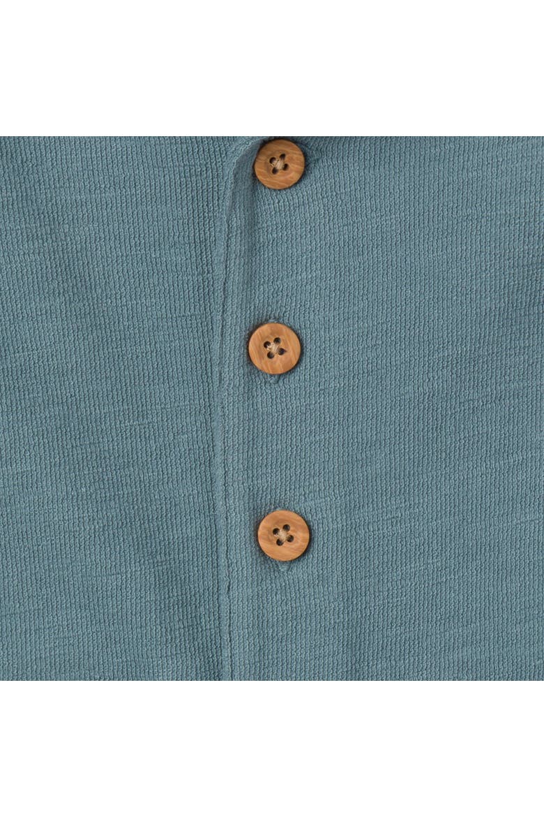 Collared Short Sleeve Romper, Alternate, color, Dark Teal