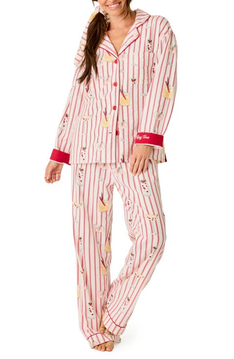 Martinis and Mistletoe Pajama Set