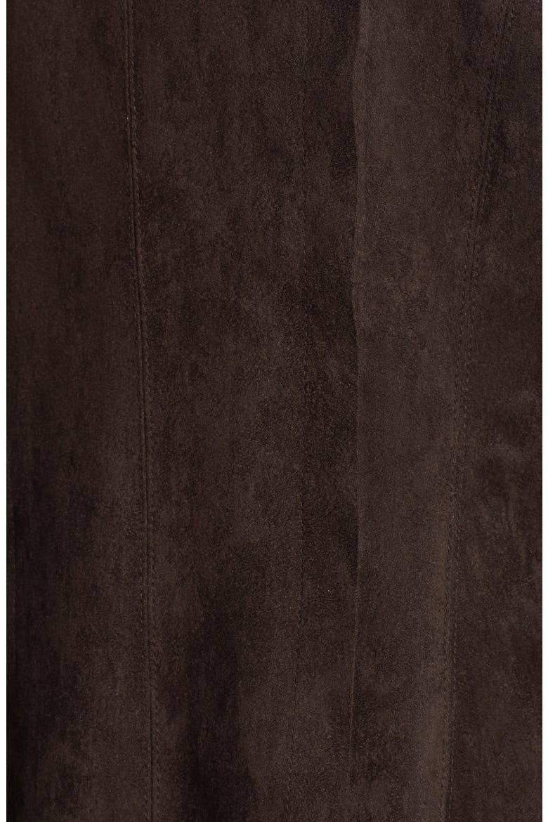Faux Suede Vest, Alternate, color, BROWN