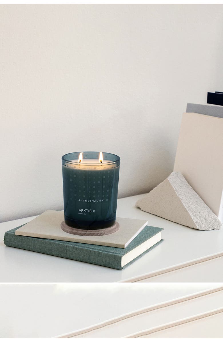 SKANDINAVISK ARKTIS 2-wick Scented Candle 350g, Alternate, color, Icy Blue