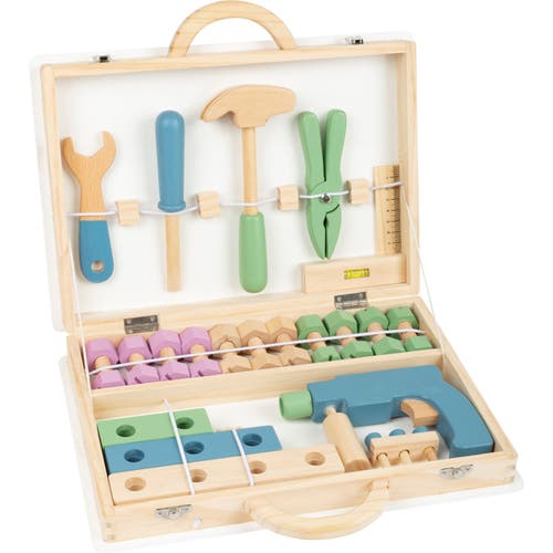 Legler USA Small Foot Wooden Toys Premium Nordic Toolbox Playset in Multicolored  product