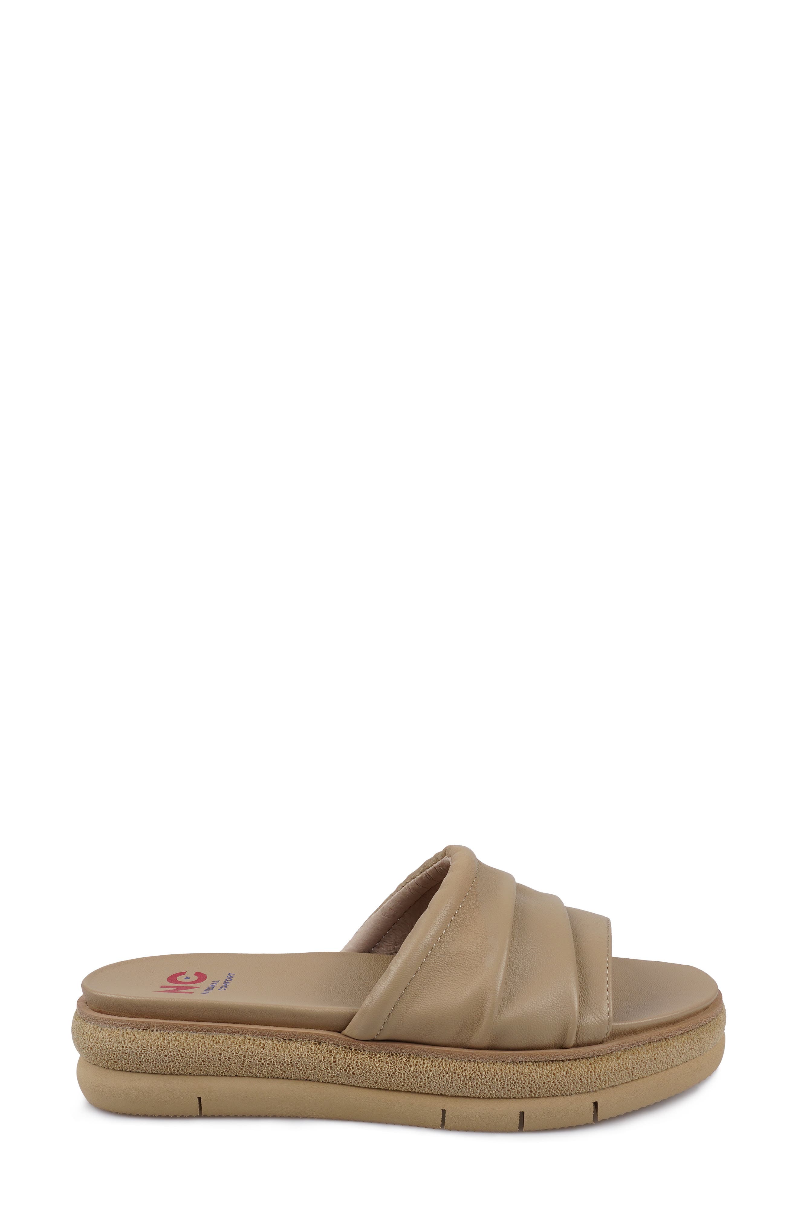 Marieller Platform Slide Sandal, Alternate, color, BEIGE
