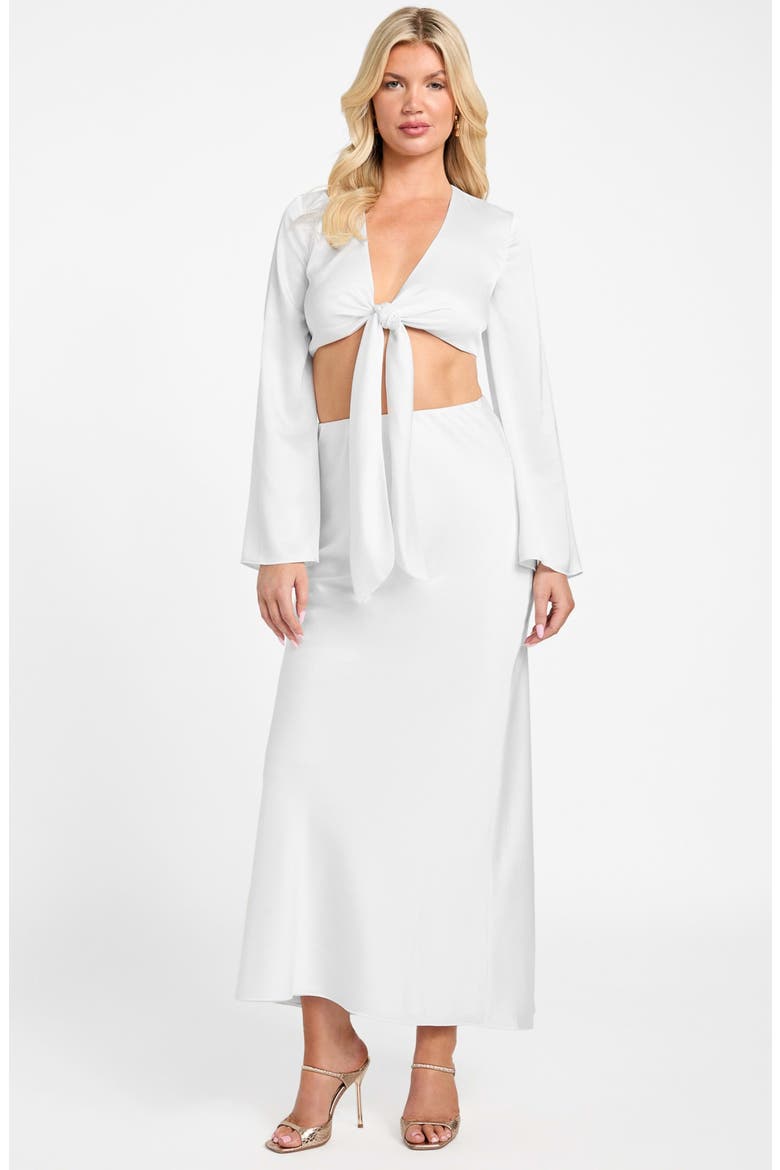 Monica Maxi Skirt, Alternate, color, WHITE PEAKS