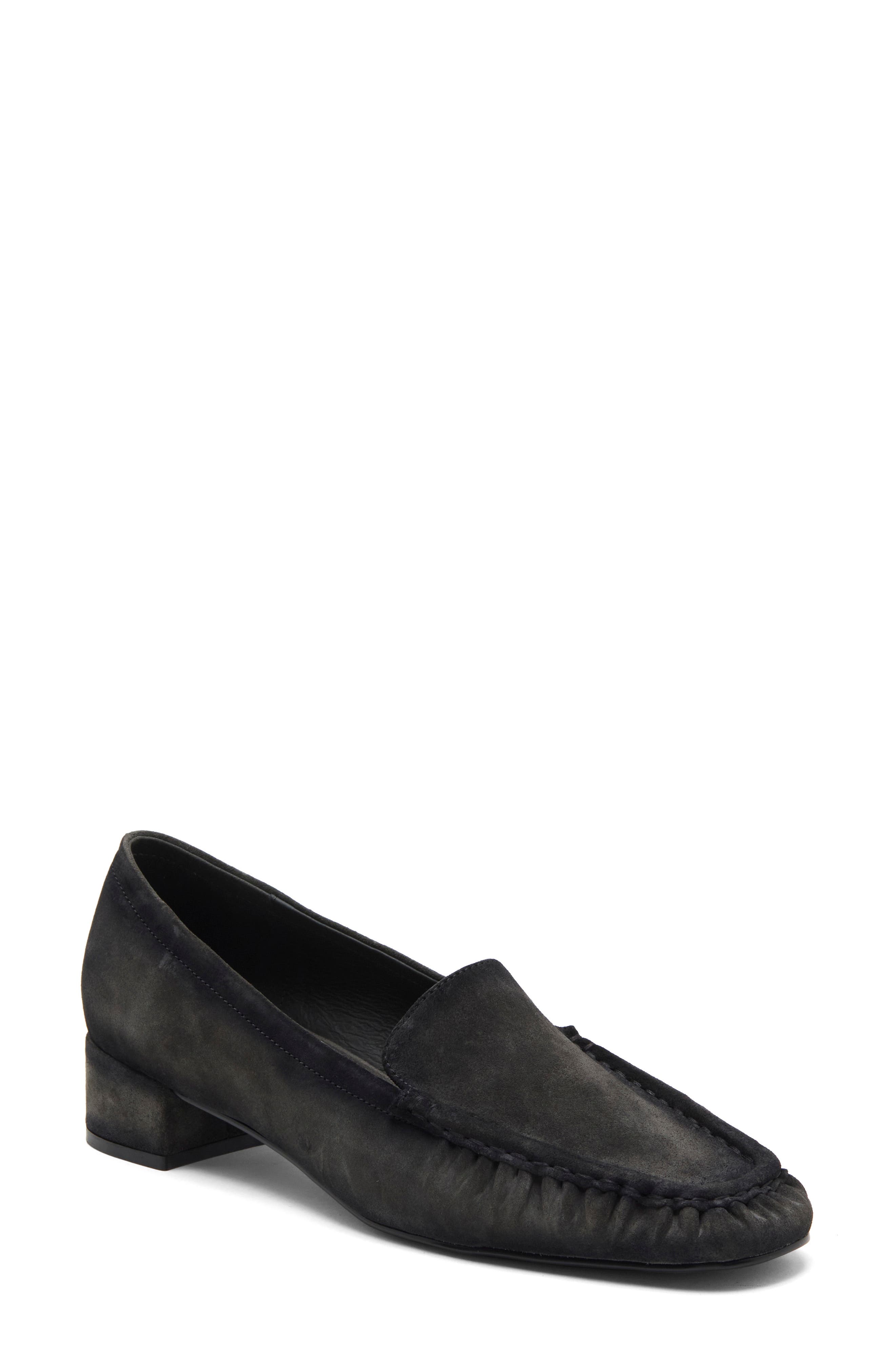 Mentor Flat, Main, color, GREY SUEDE BRUSH