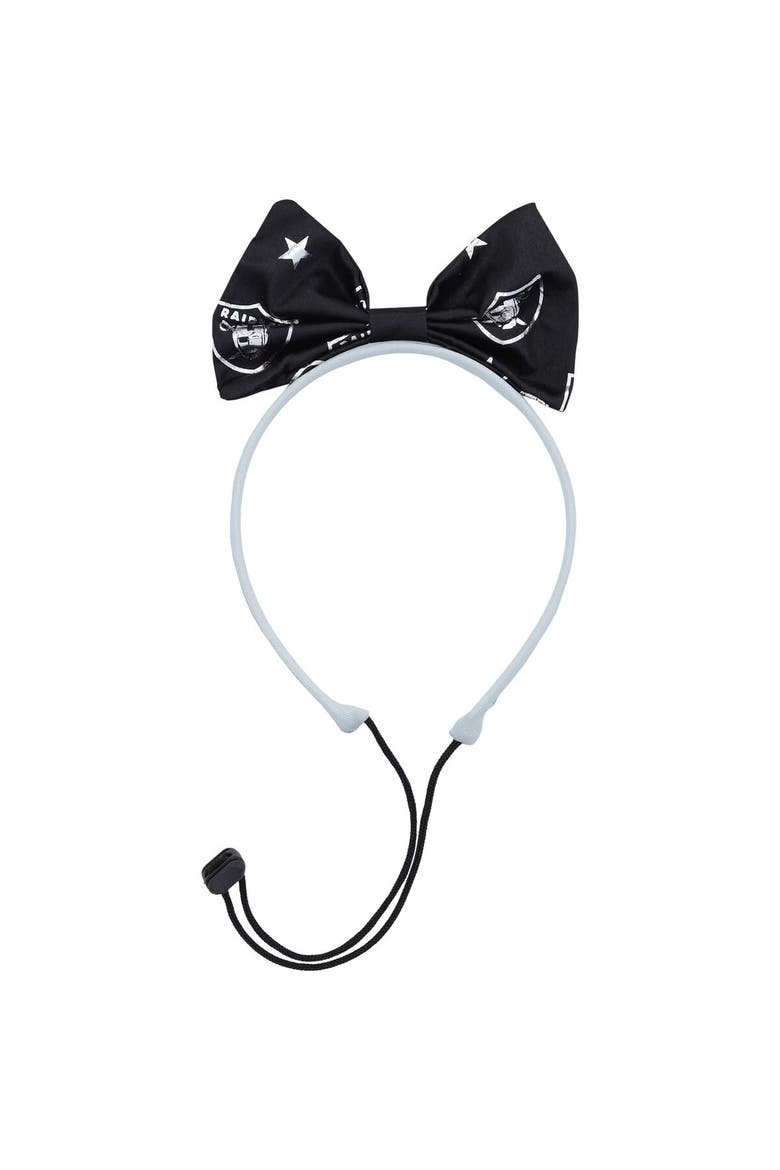 Las Vegas Raiders Cheer Dog Costume, Alternate, color, Black