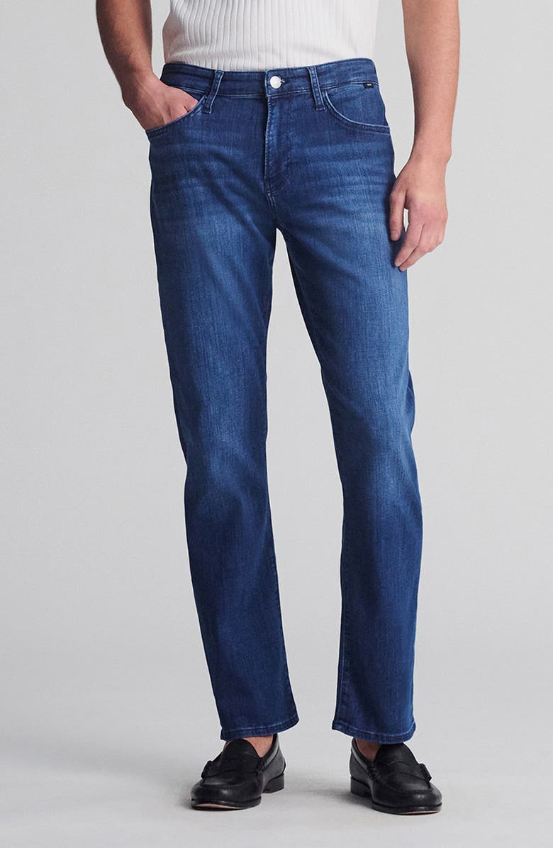 Mavi Jeans Matt Relaxed Straight Leg Jeans, Main, color, Deep Brushed Feather Blue