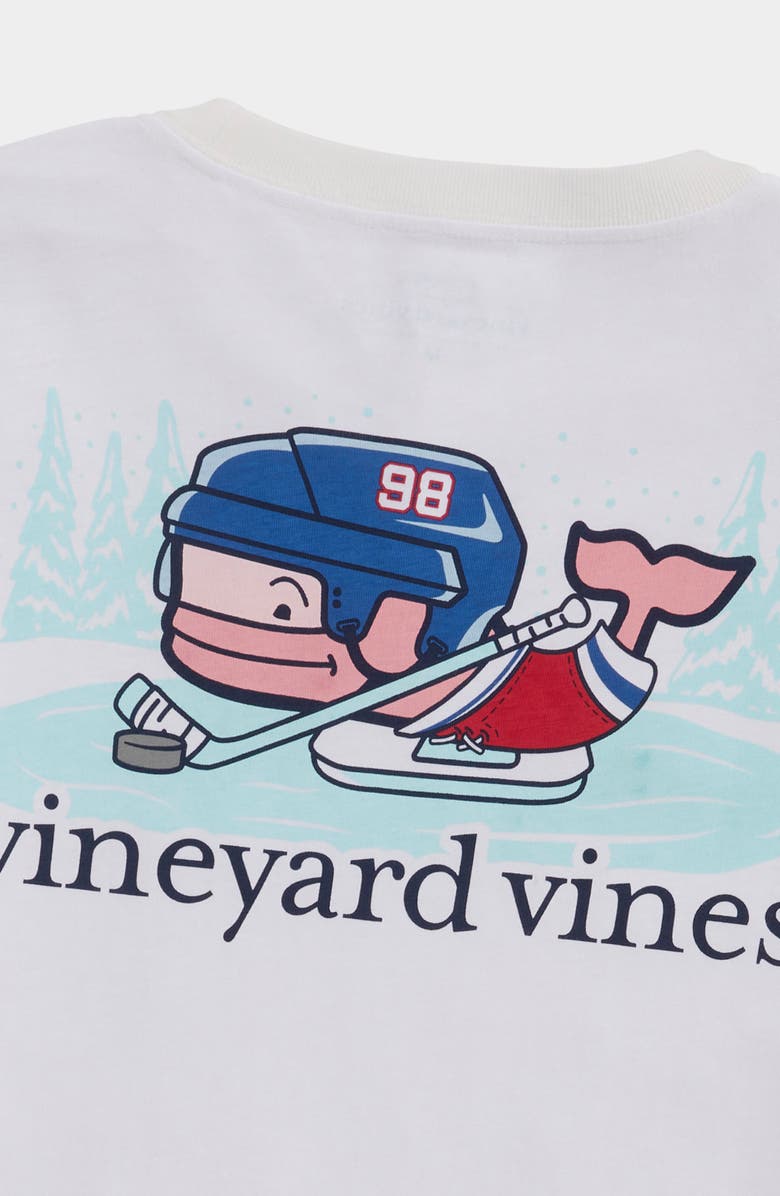 vineyard vines Pond Hockey Long Sleeve Cotton Graphic T-Shirt, Alternate, color, 