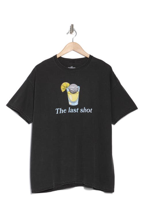Philcos The Last Shot Graphic T-shirt In Black Pigment