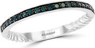 EFFY Blue Diamond Stacking Ring