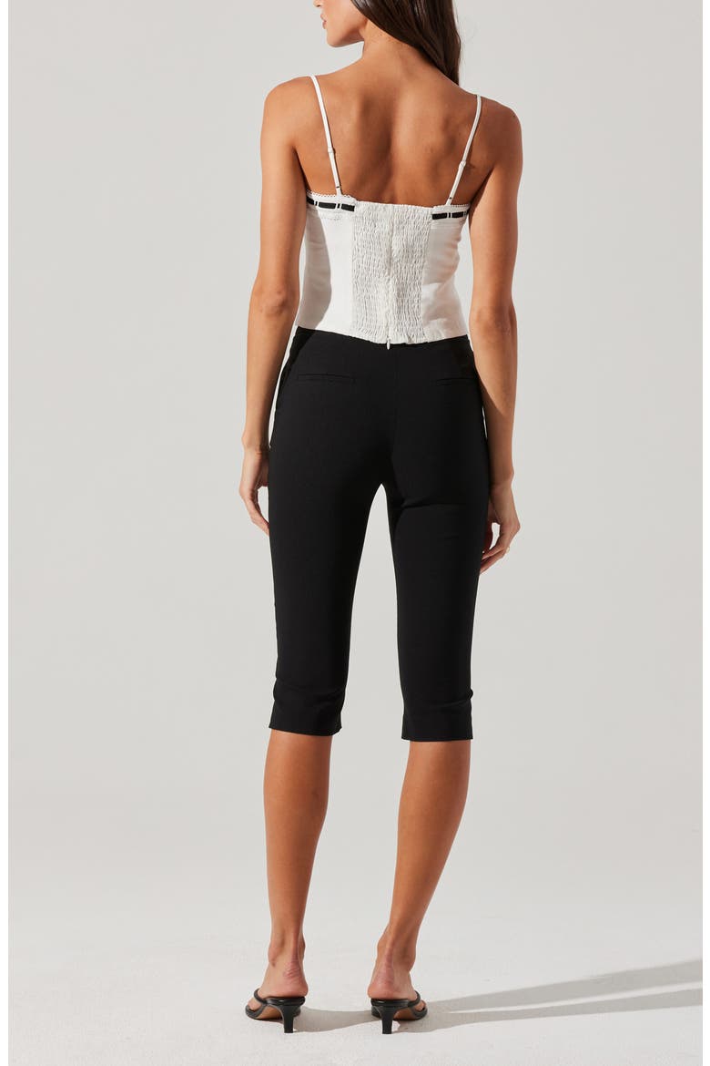 Ribbon Detail Paiton Top, Alternate, color, WHITE