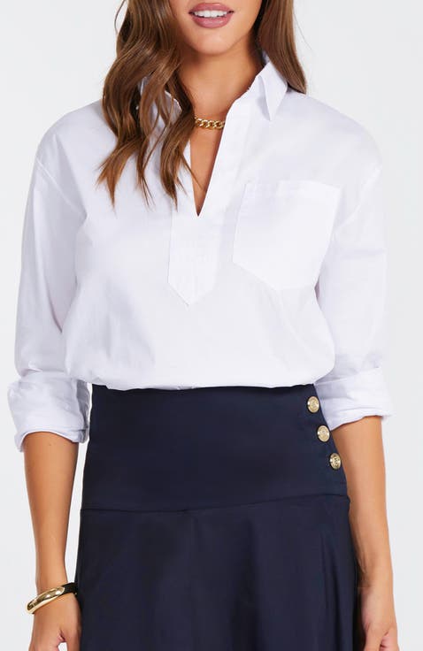 Casey Poplin Pullover