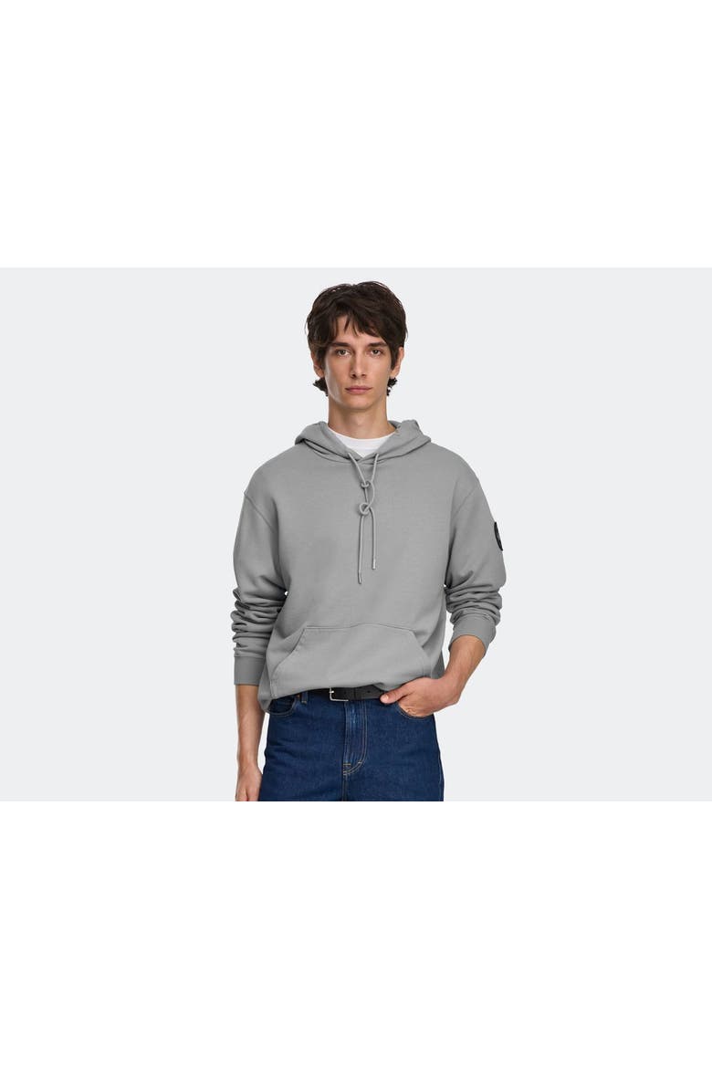 Loon Hoodie Black Disc, Alternate, color, Stratus Grey