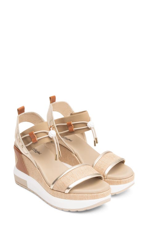 Bungee Platform Wedge Sandal (Women)