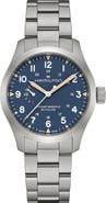 Hamilton Khaki Field Mechanical Power Reserve Bracelet Watch, 40mm