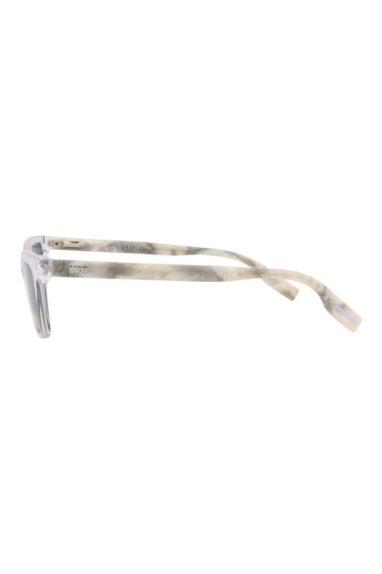 51mm Core Rectangular Sunglasses, Alternate, color, CRYSTAL WHITE GREY