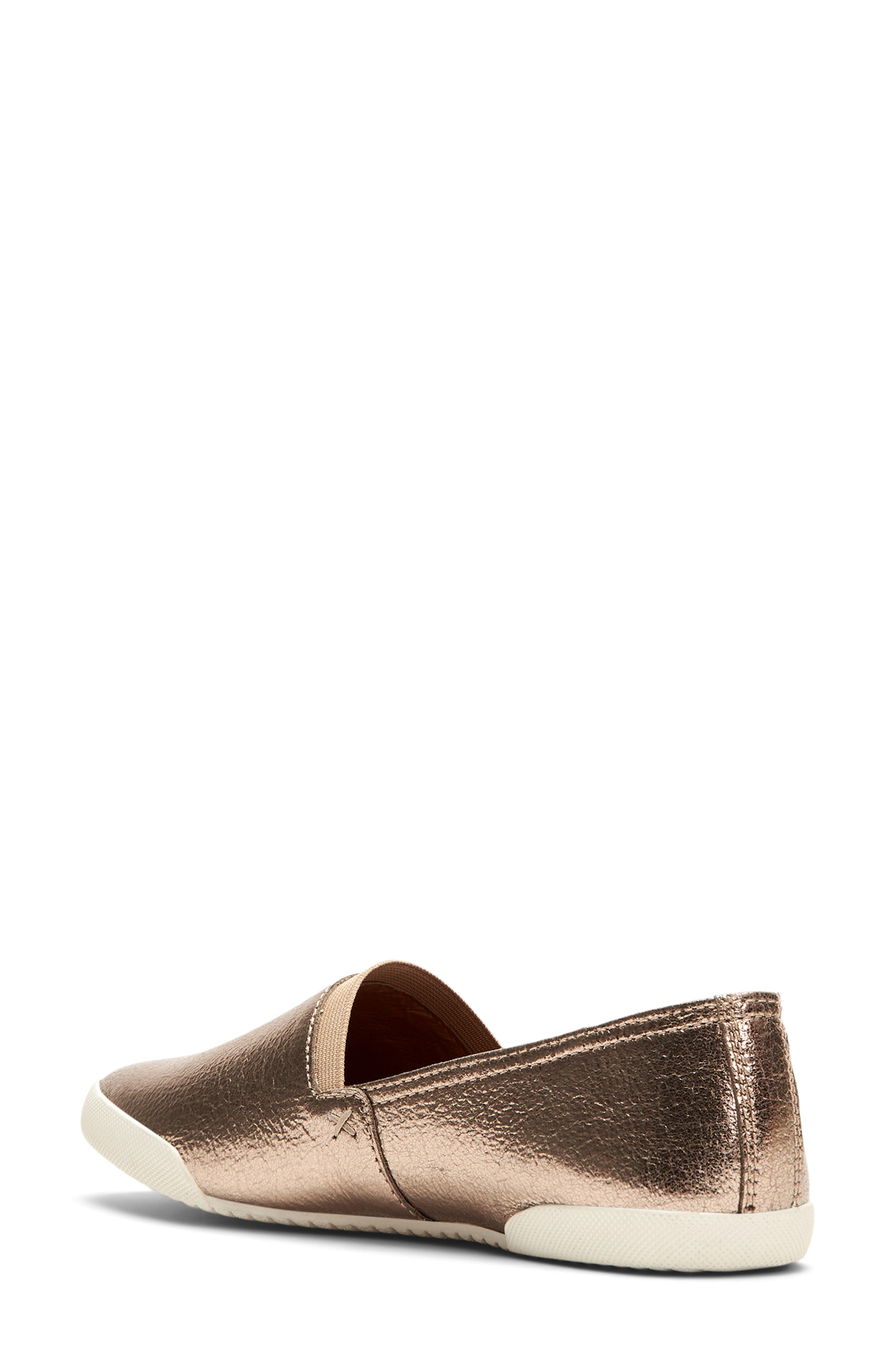 Melanie Stud Slip-On Sneaker, Alternate, color, BRONZE