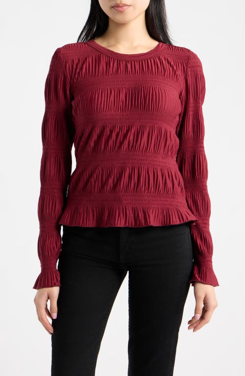 Merrow Smocked Top