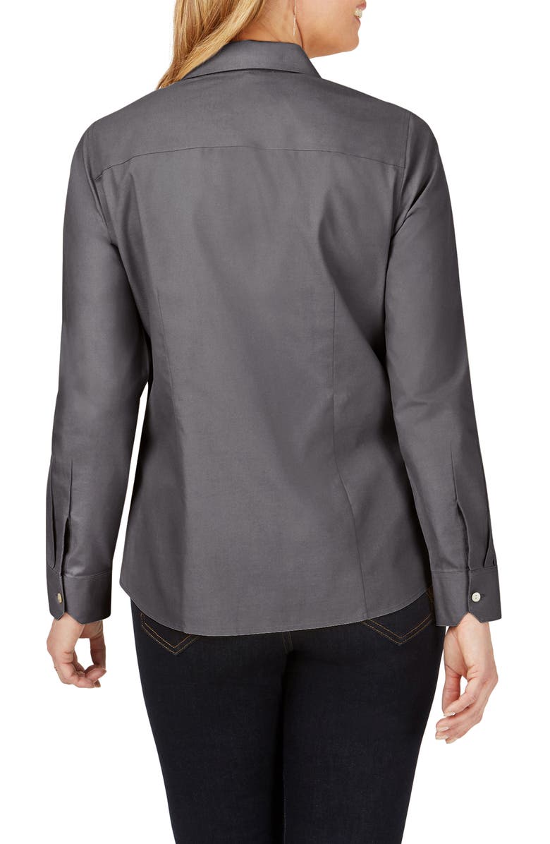 Foxcroft Dianna Non-Iron Cotton Shirt, Alternate, color, 