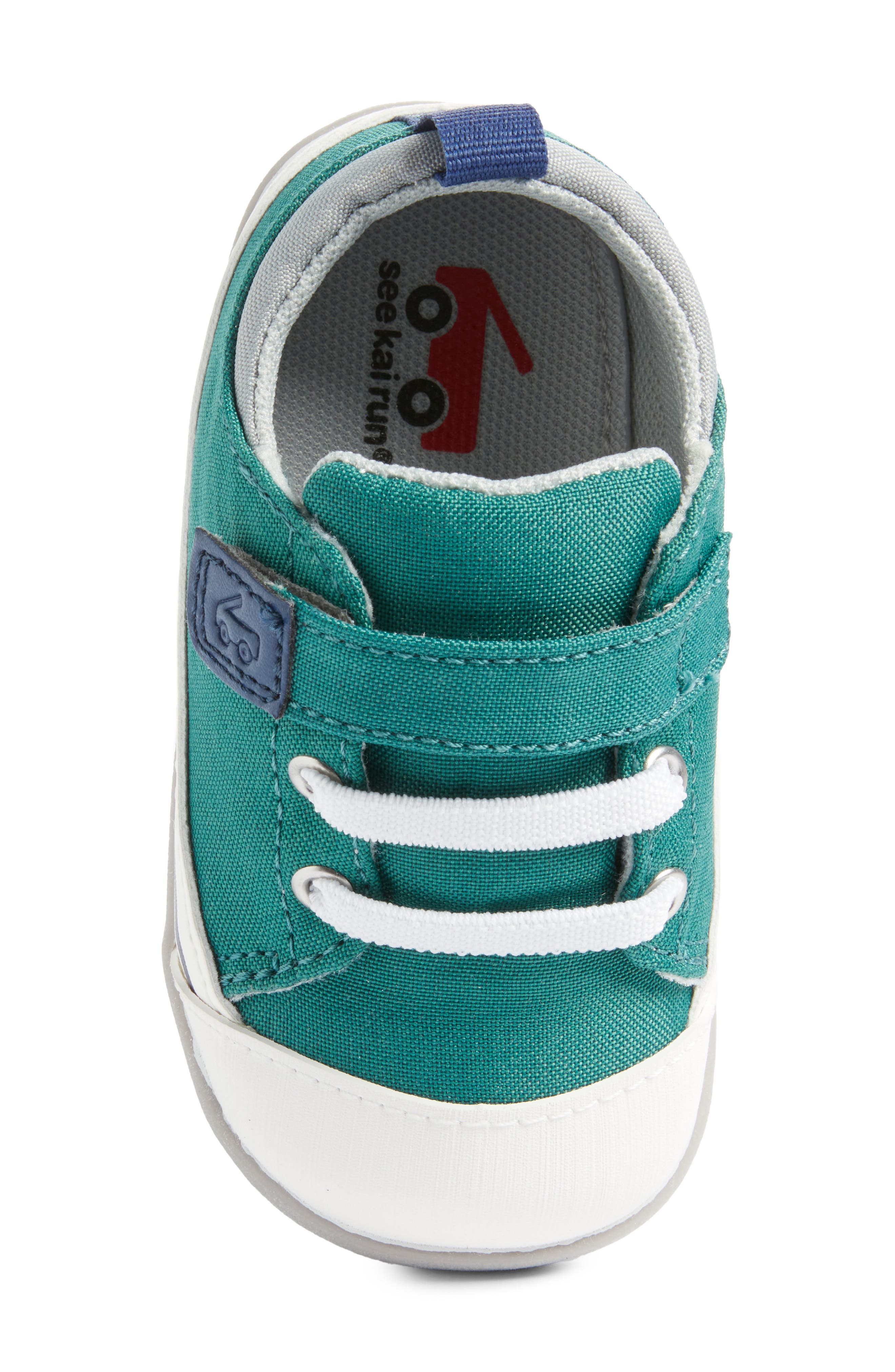 See Kai Run Mini Stevie Sneaker, Alternate, color, Jungle Green