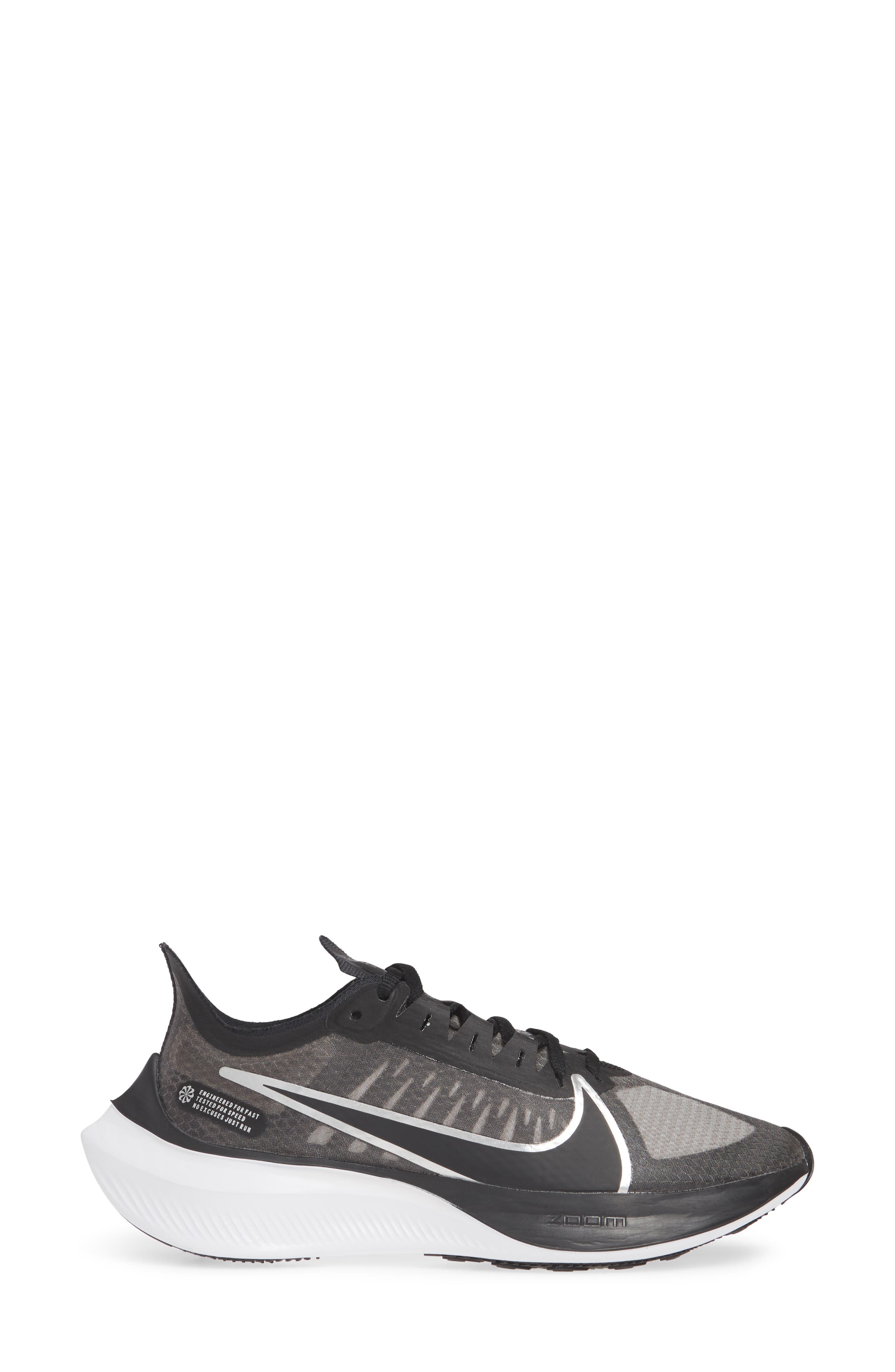 Zoom Gravity Running Shoe, Alternate, color, PLATINUM/ WHITE/ RED ORBIT