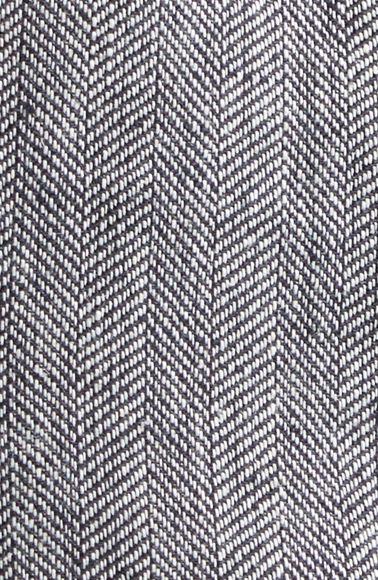 J. Mueser Waverly Linen Herringbone Sport Coat, Alternate, color, Navy