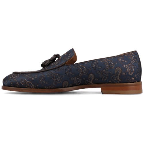 Taft Tommy Tassel Loafer In Brown